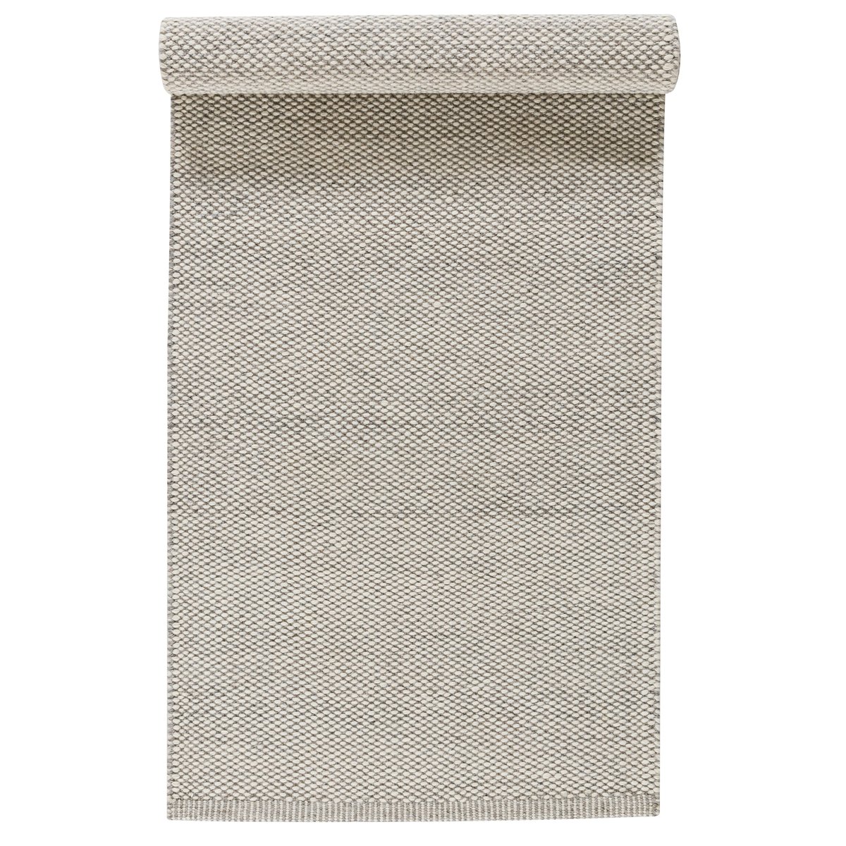 Scandi Living Lea ullteppe naturhvit 80x240 cm