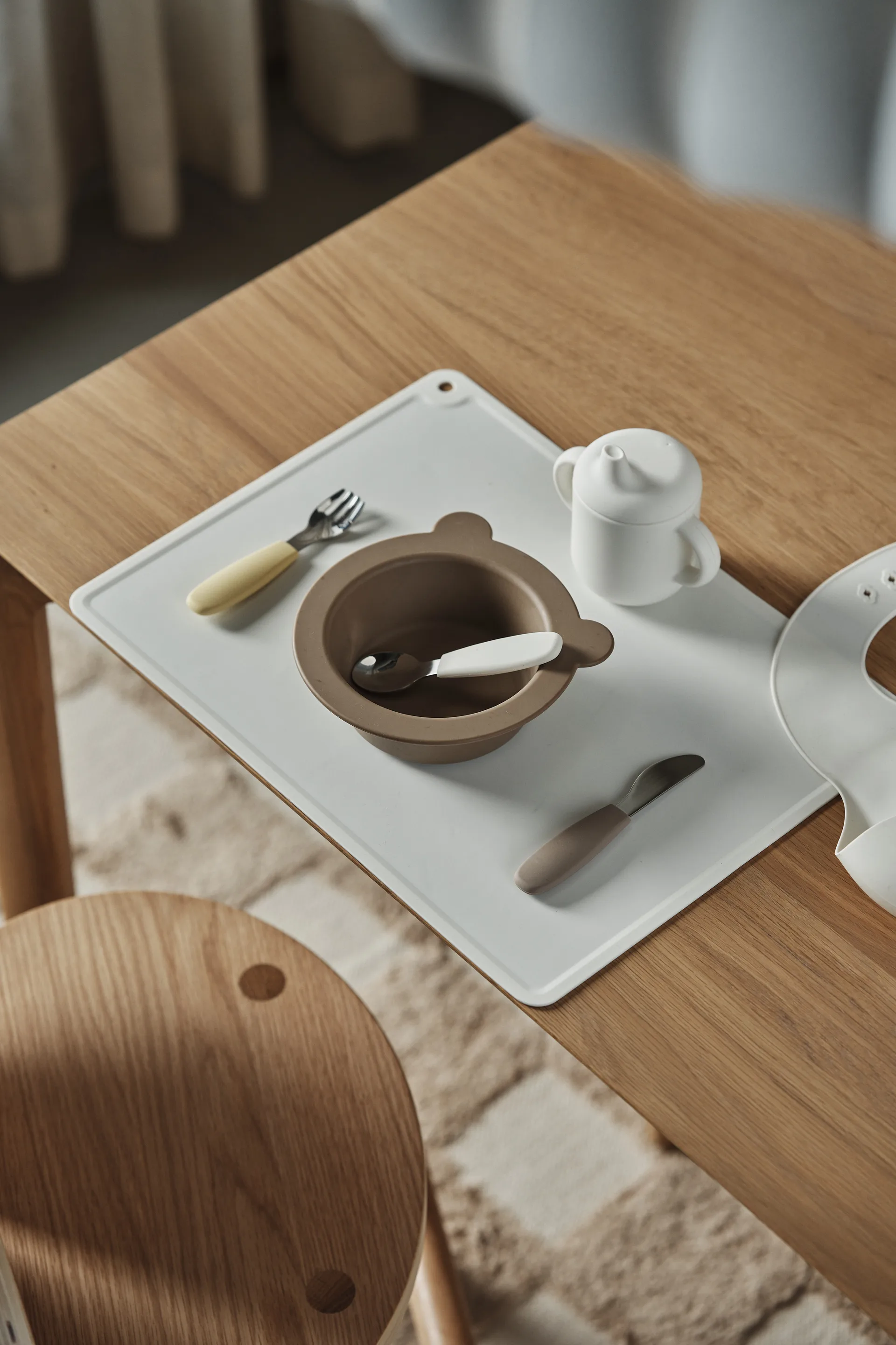 Loula bordbrikke silikon, Vanilla Scandi Living