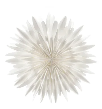 Luna adventsstjerne hvit - 80 cm - Scandi Living