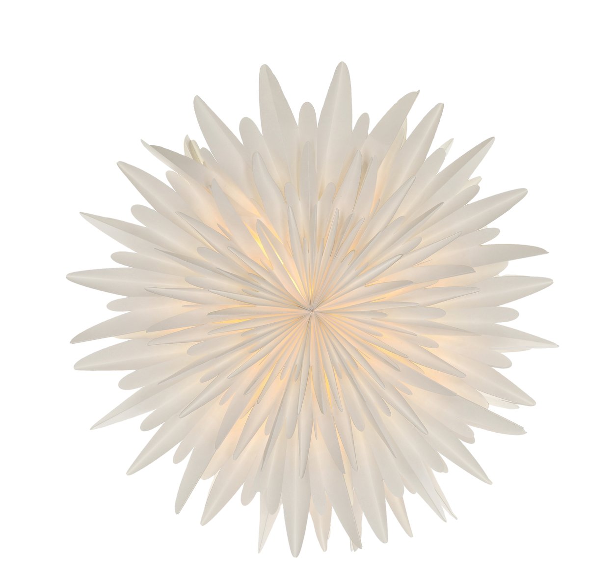Scandi Living Luna adventsstjerne hvit 80 cm