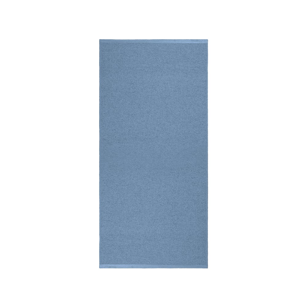 Scandi Living Mellow plastteppe blå 70 x 250 cm