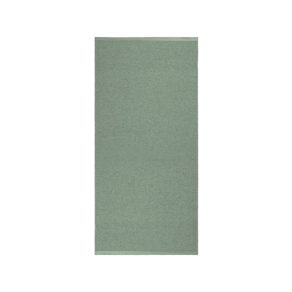Scandi Living Mellow plastteppe grønn 70 x 200 cm