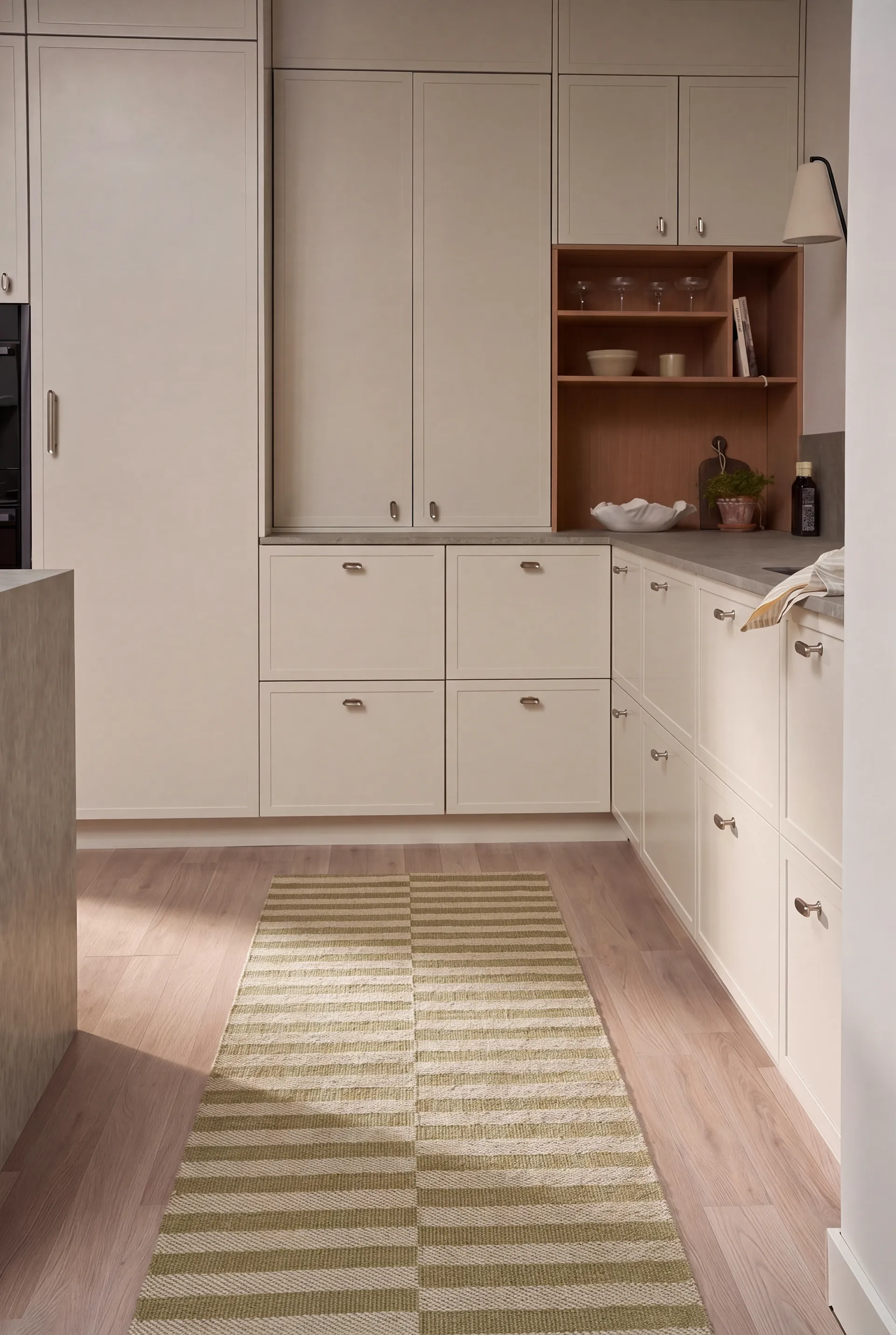 Path løper, Olive green, 70x150 cm Scandi Living