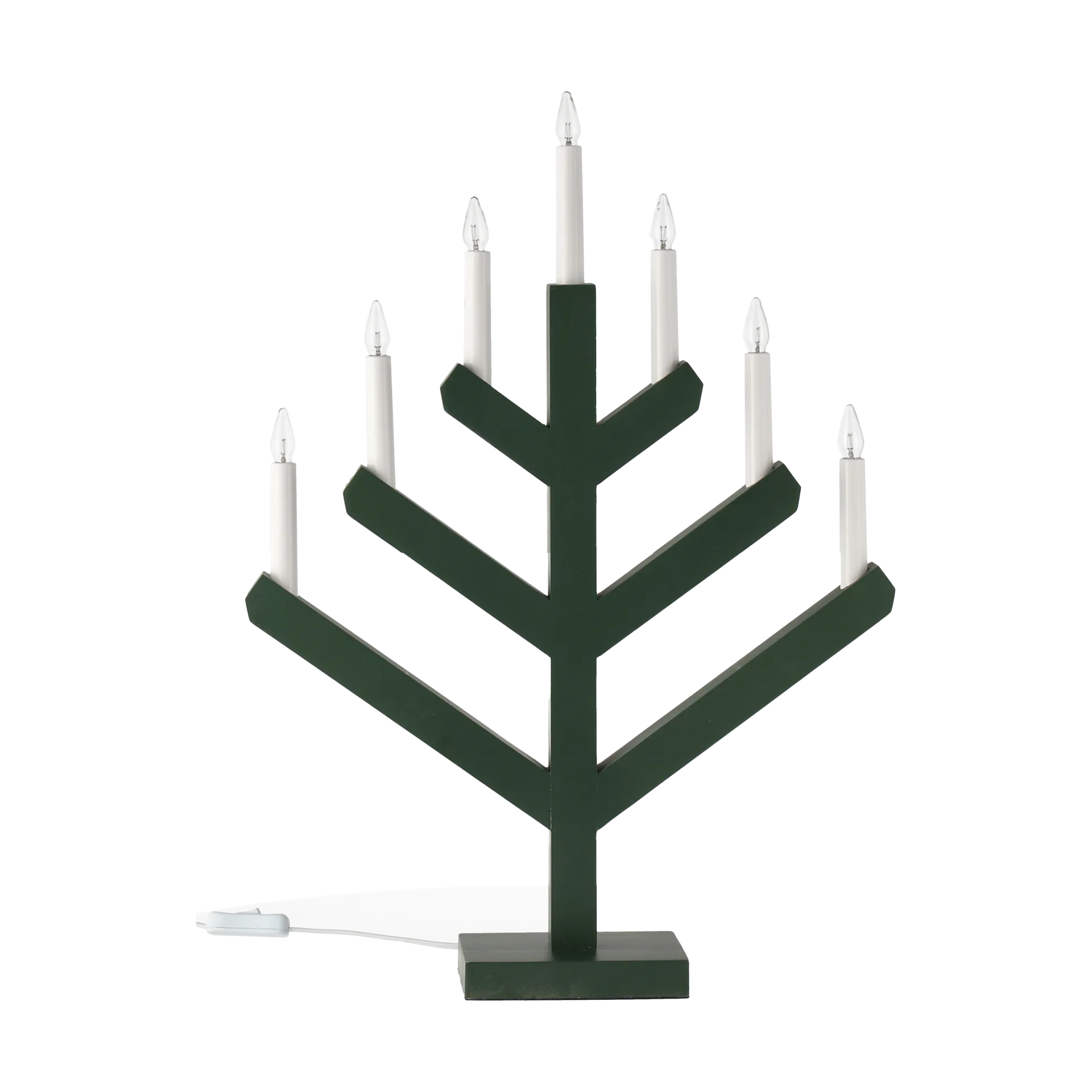Pine adventslysestake 62 cm, Grønn Scandi Living