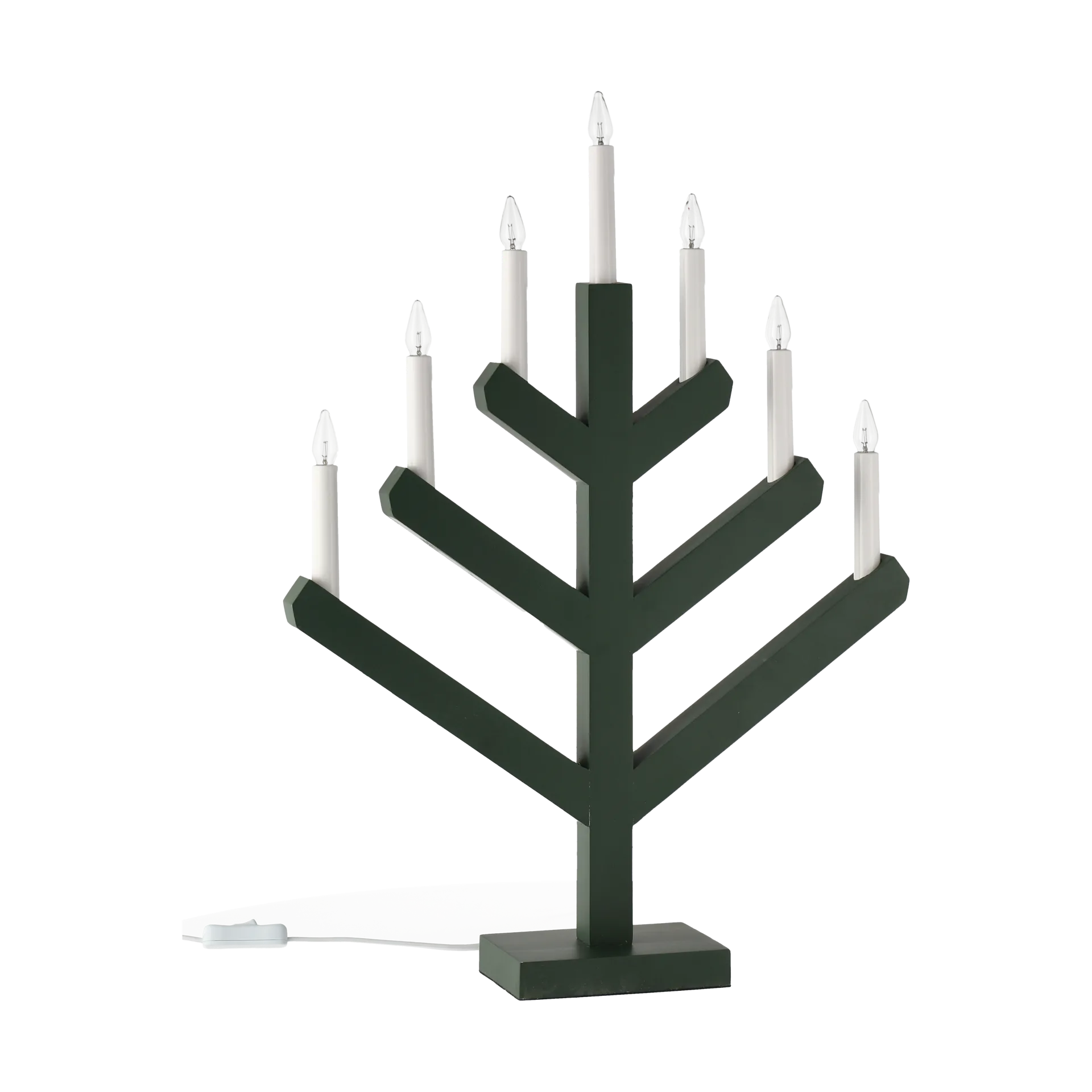Pine adventslysestake 62 cm, Grønn Scandi Living