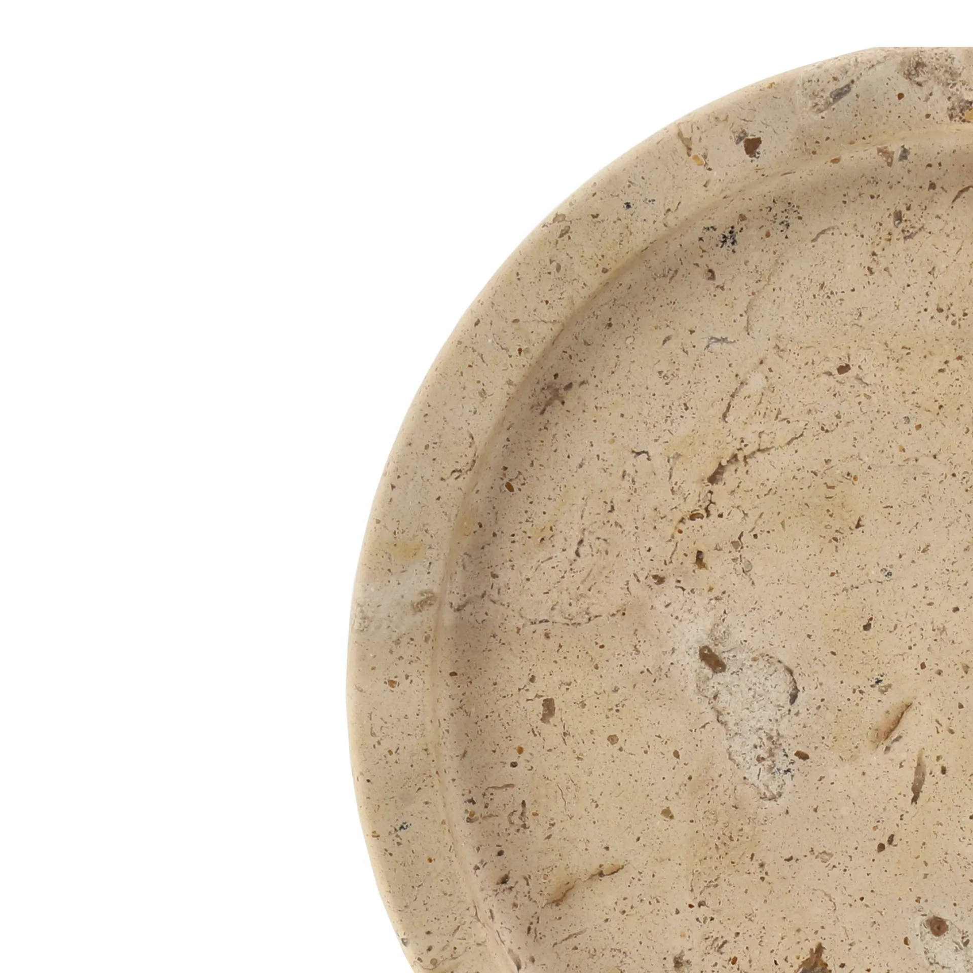 Ridge dekorasjonsbrett, Ø16 cm Scandi Living