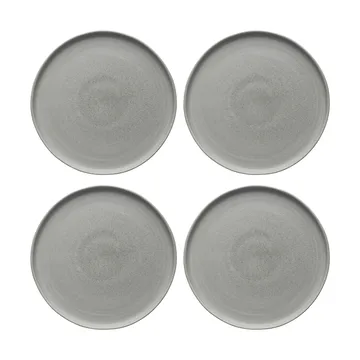 Sandsbro middagstallerken lysegrå, Ø26 cm, 4-pk - Scandi Living