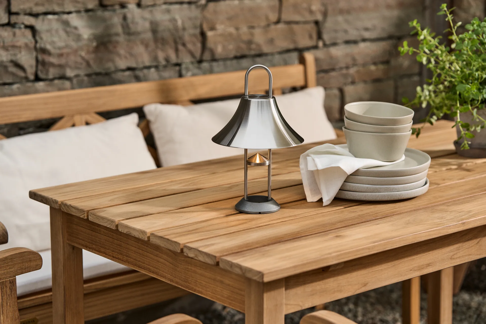 Sandsbro middagstallerken, Lysegrå, Ø26 cm Scandi Living