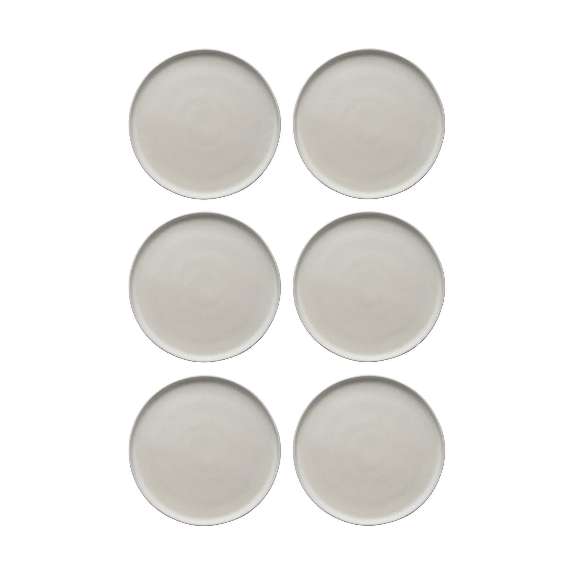 Sandsbro middagstallerken offwhite, Ø26 cm, 6-pk Scandi Living