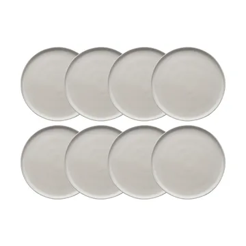 Sandsbro middagstallerken offwhite, Ø26 cm, 8-pk - Scandi Living