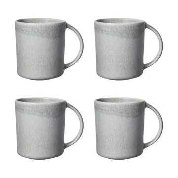 Sandsbro mugg lysegrå, 30 cl, 4-pk - Scandi Living