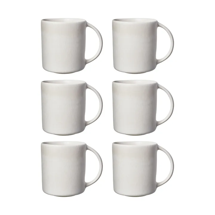 Sandsbro mugg offwhite, 30 cl, 6-pk - Scandi Living