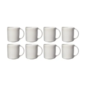 Sandsbro mugg offwhite, 30 cl, 8-pk - Scandi Living