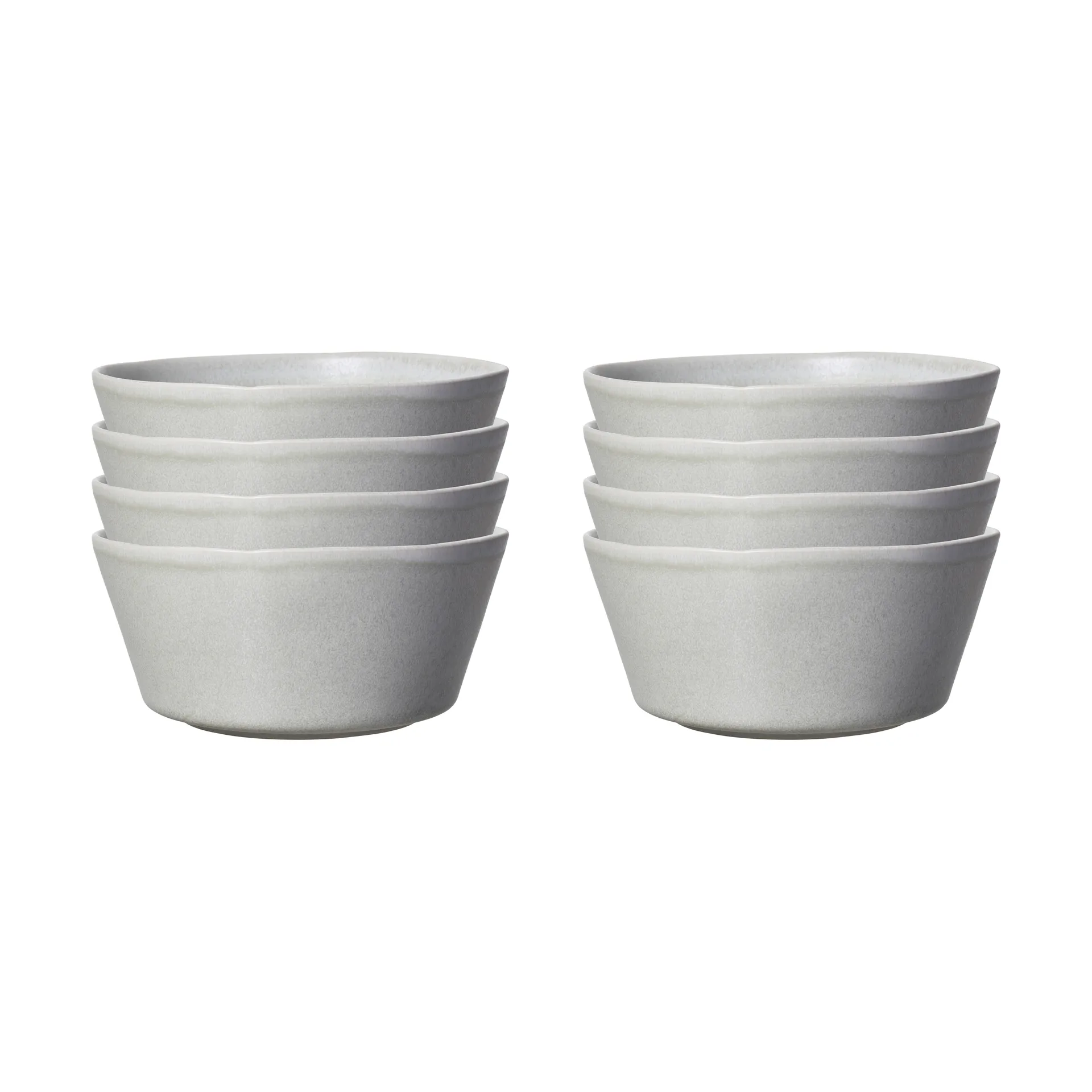 Sandsbro skål lysegrå, Ø15 cm, 8-pk,  Scandi Living