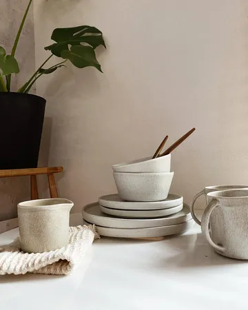 Sandsbro skål lysegrå, Ø15 cm, 8-pk - Scandi Living