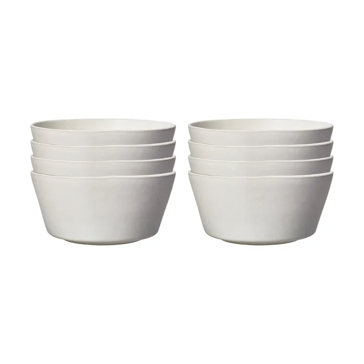 Sandsbro skål offwhite, Ø15 cm, 8-pk - Scandi Living
