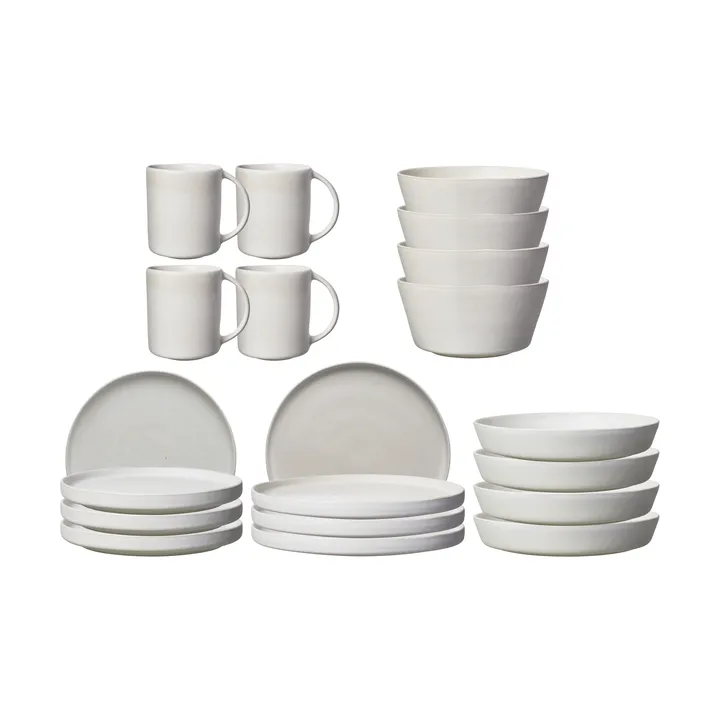 Sandsbro startset 20 deler - Offwhite - Scandi Living