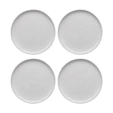 Sandsbro tallerken offwhite, Ø20 cm, 4-pk - Scandi Living