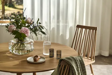 Sandsbro tallerken offwhite, Ø20 cm, 4-pk - Scandi Living