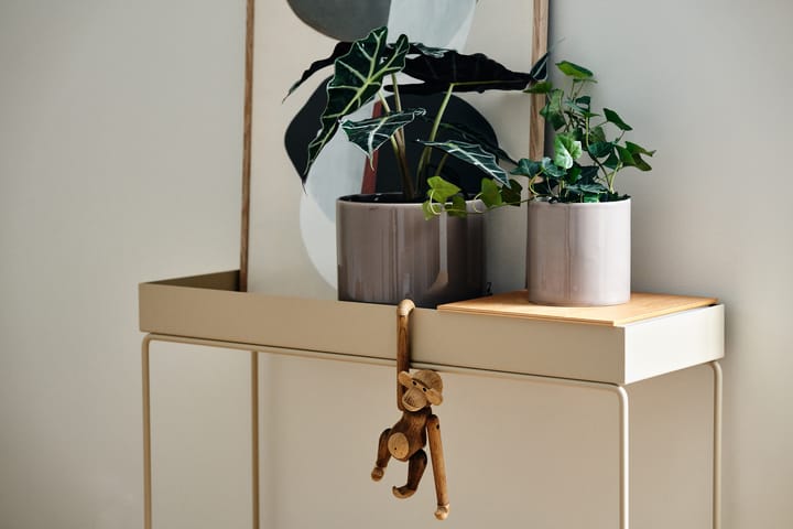 Sleek krukke Ø 12 cm, Beige Scandi Living