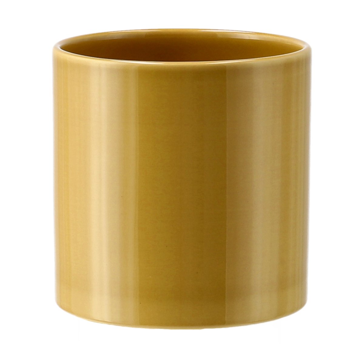 Scandi Living Sleek krukke Ø 12 cm Mustard