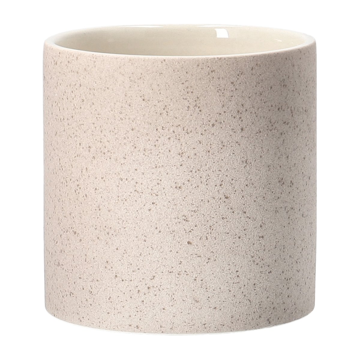 Scandi Living Speckled krukke Ø 12 cm Beige