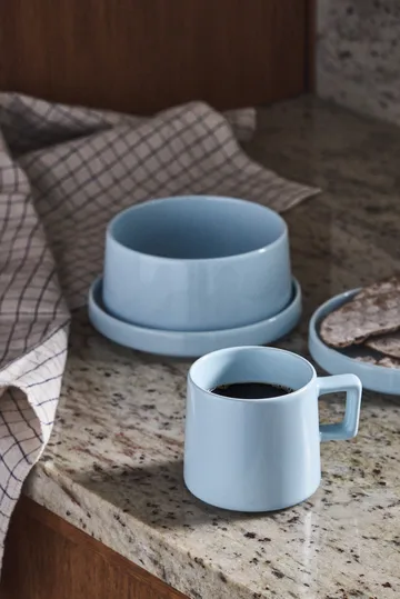 Taper frokostsett 12 deler - Lyseblå - undefined - Scandi Living