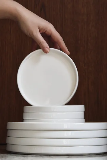 Taper servisesett 12 deler - Hvit - undefined - Scandi Living