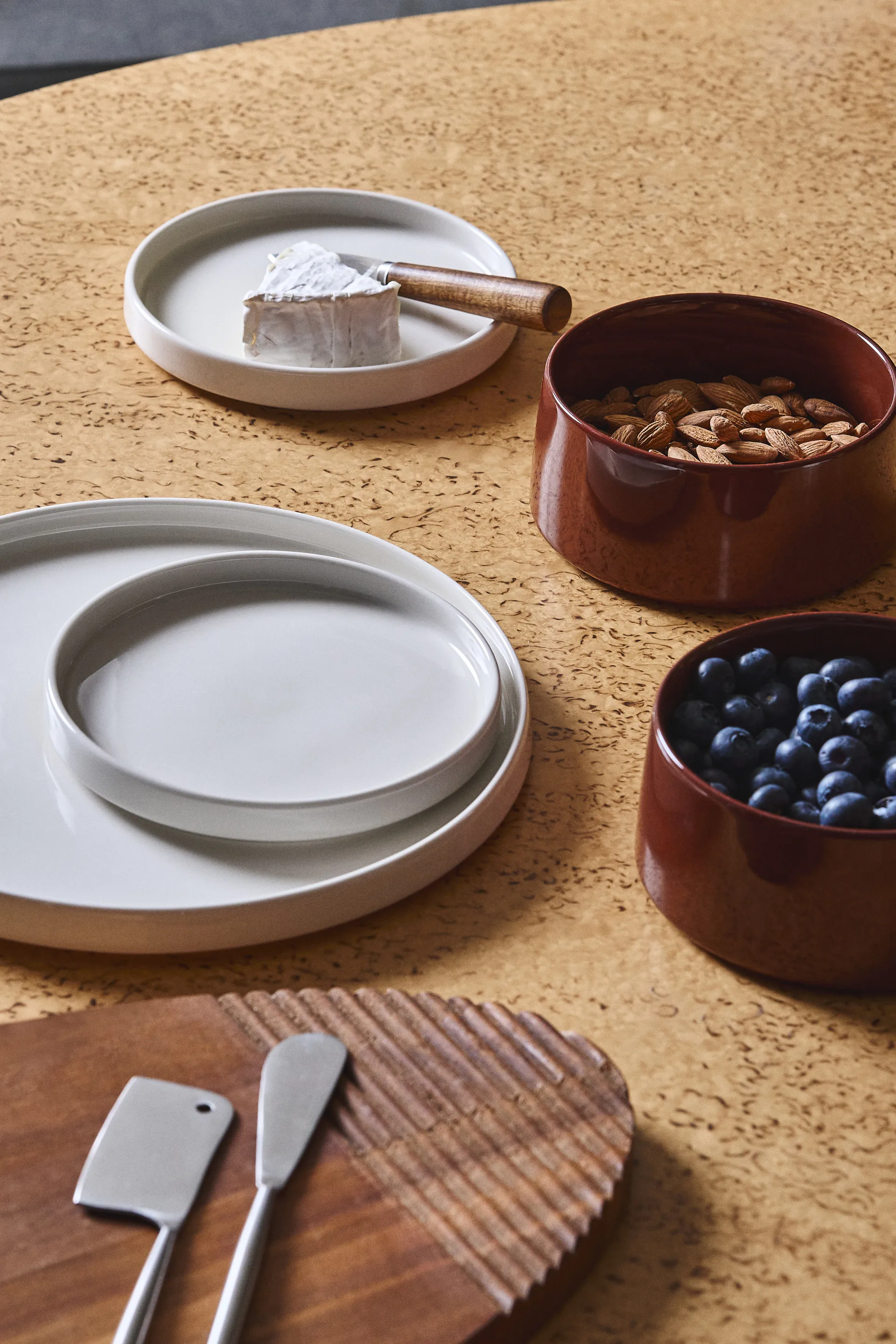 Taper tallerken 26cm, Lys grå Scandi Living