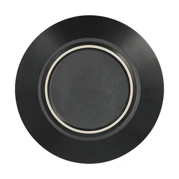 Terra middagstallerken - Svart steingods, Ø26,5 cm - Scandi Living