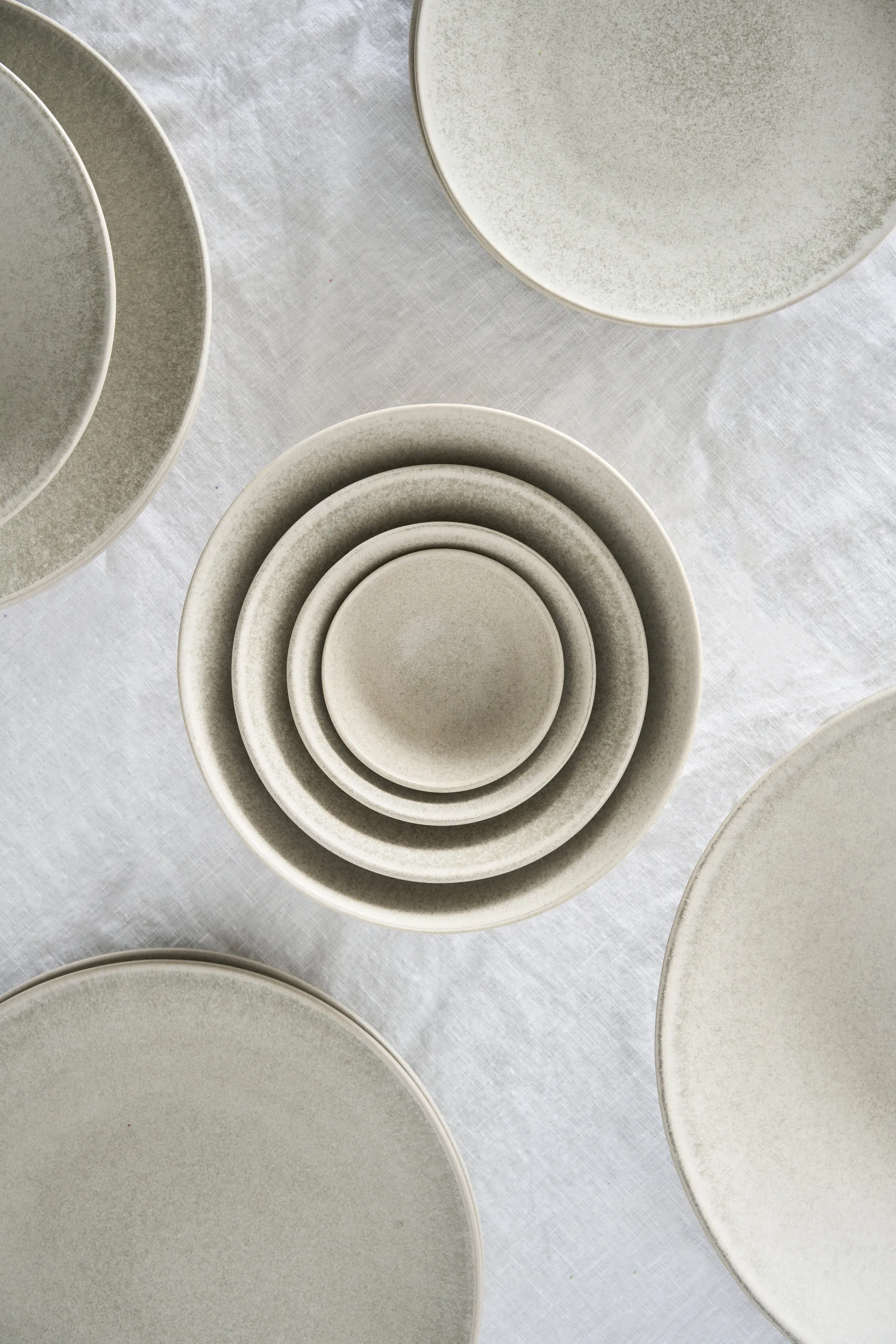 Terra pastatallerken, Beige steingods, Ø22,5 cm Scandi Living