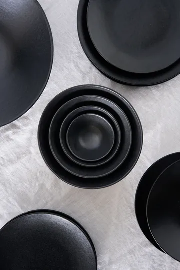 Terra ramenskål - Svart steingods, Ø20 cm - Scandi Living