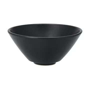 Terra serveringsskål - Svart steingods, Ø12 cm - Scandi Living