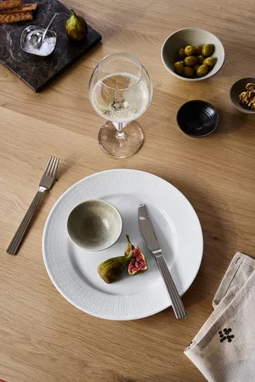 Terra serveringsskål - Svart steingods, Ø9,5 cm - Scandi Living