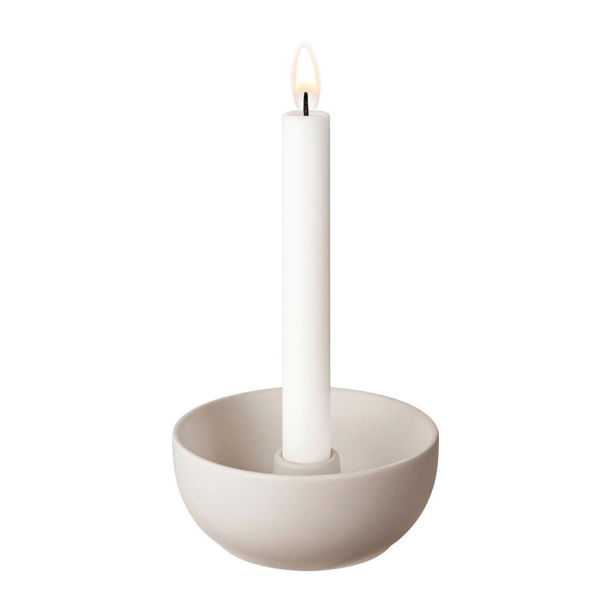 Scandi Living Valley lysestake Ø 12 cm Beige