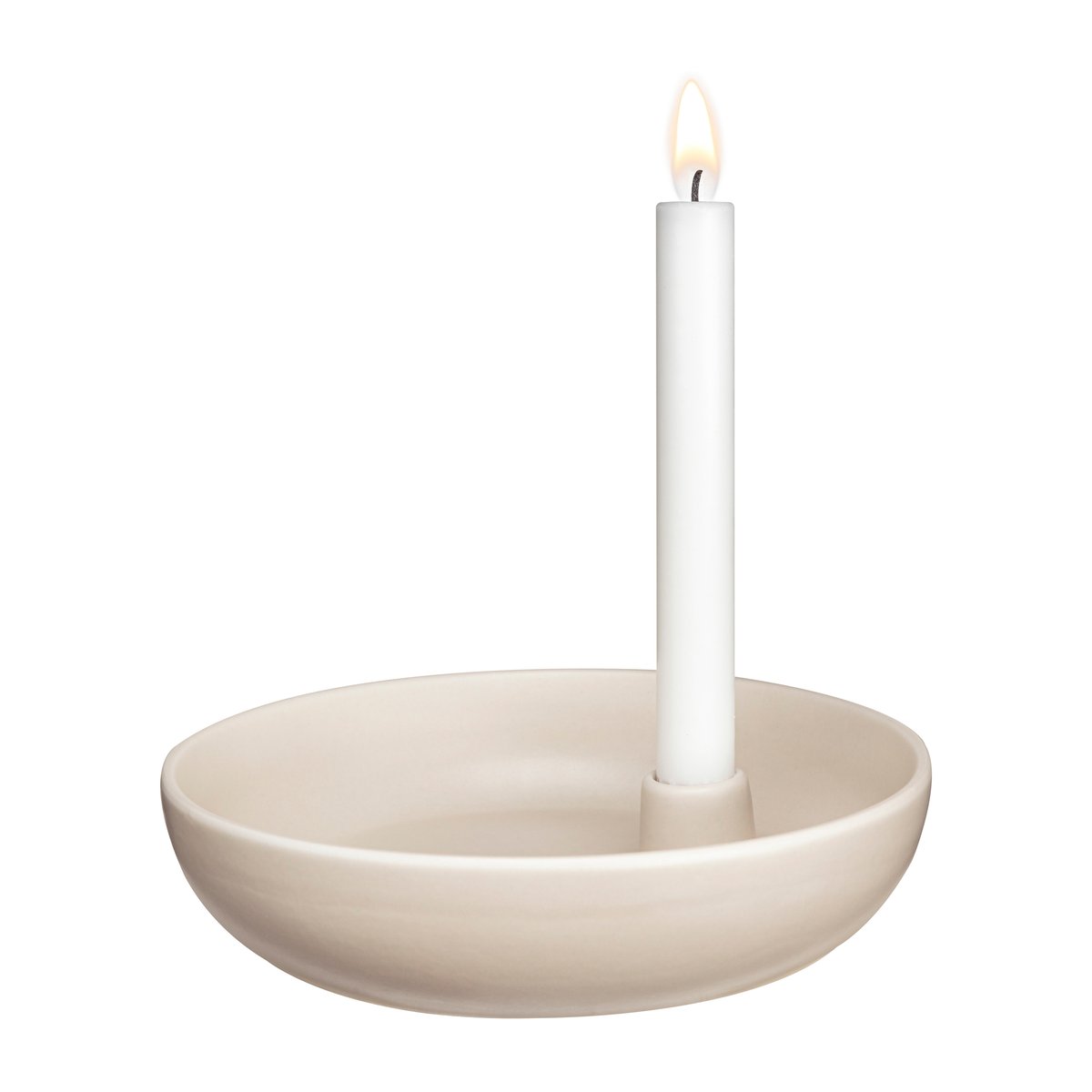 Scandi Living Valley lysestake Ø 21 cm Beige