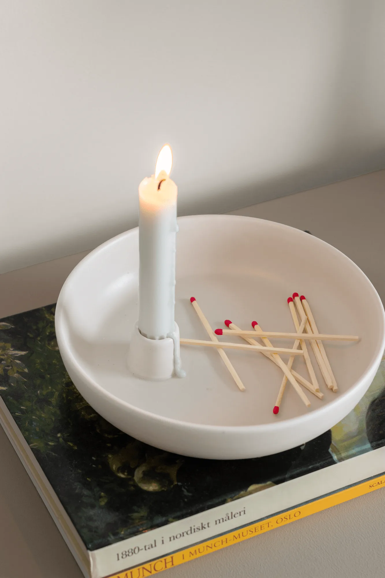 Valley lysestake Ø 21 cm, Hvit Scandi Living