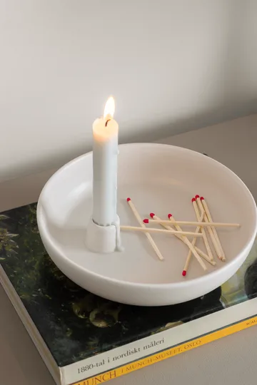 Valley lysestake Ø 21 cm - Hvit - Scandi Living