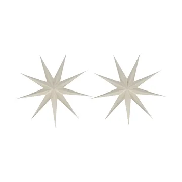 Veil adventsstjerne Ø90 cm 2-pakning - Scandi Living