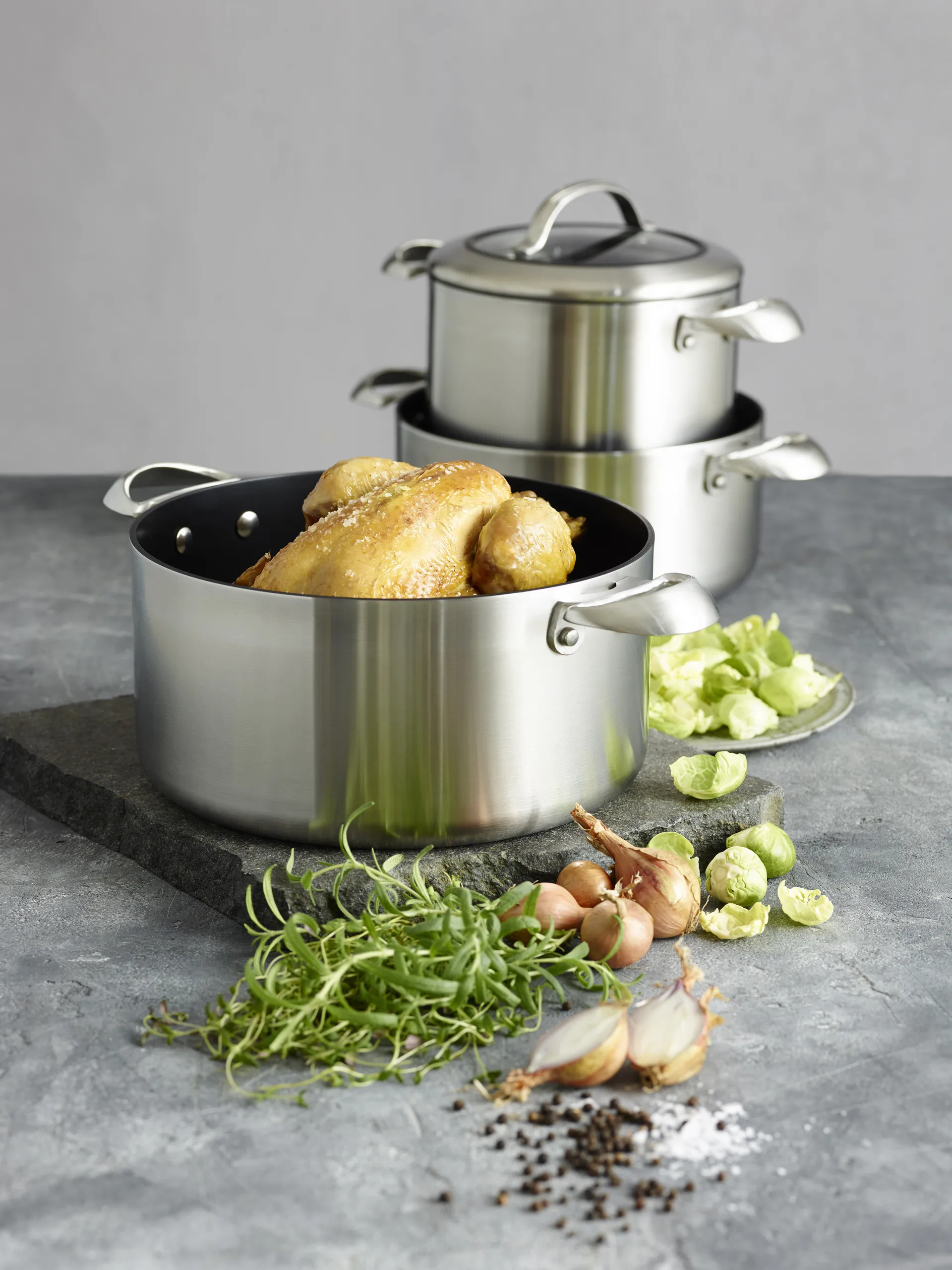 Scanpan CTX gryte med lokk, 6,5 liter Scanpan