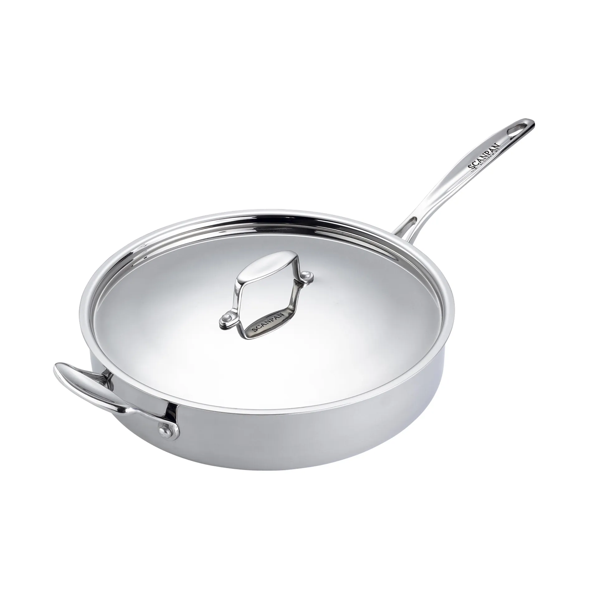 Scanpan Fusion 5 kasserolle med lokk, Ø 26 cm Scanpan