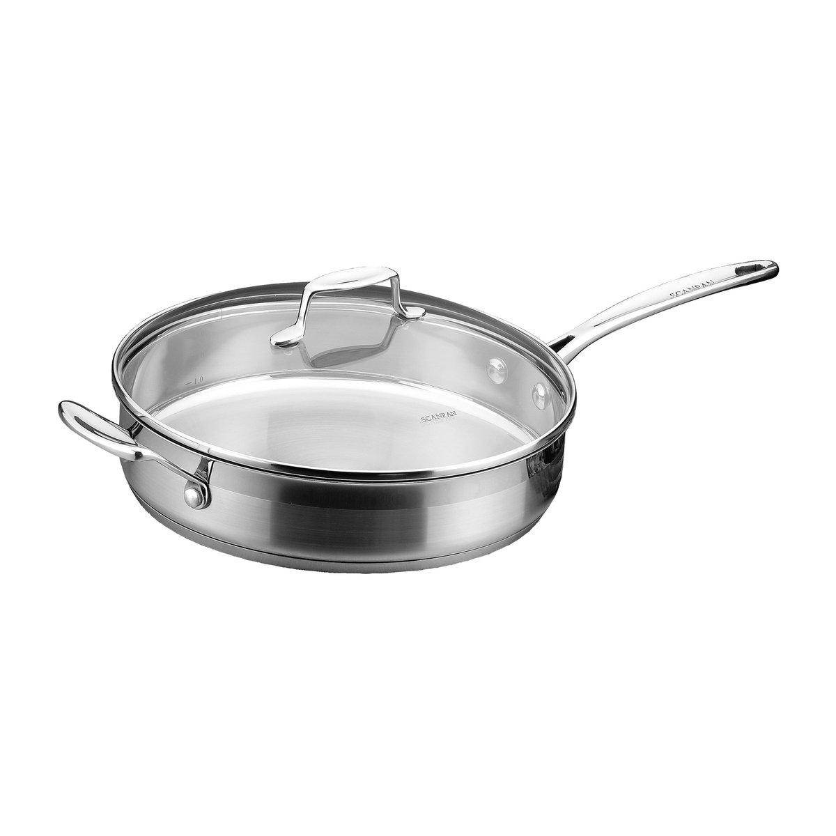 Scanpan Impact traktørpanne med lokk Ø 28 cm