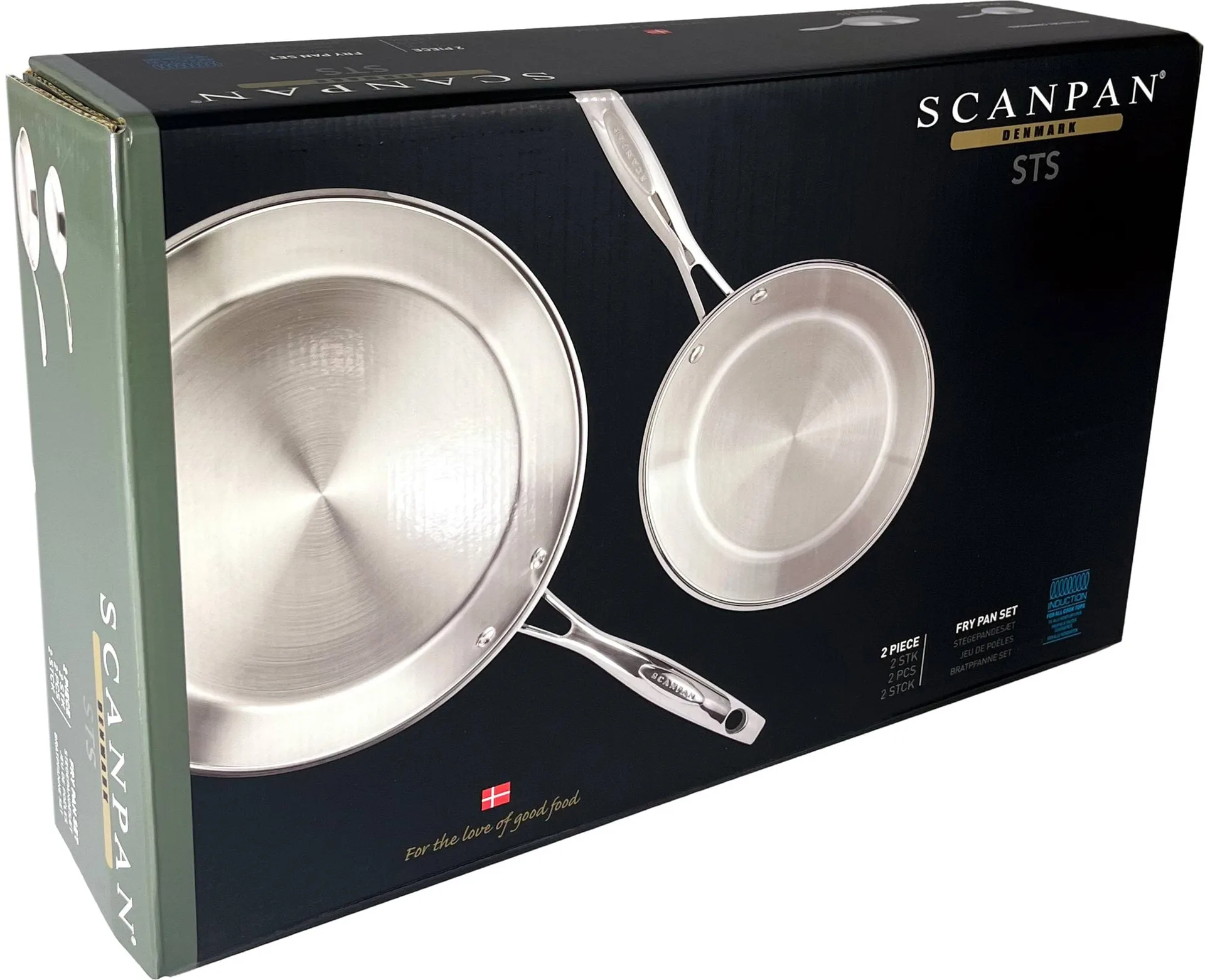 Scanpan STS stekepannesett, 20+28 cm Scanpan