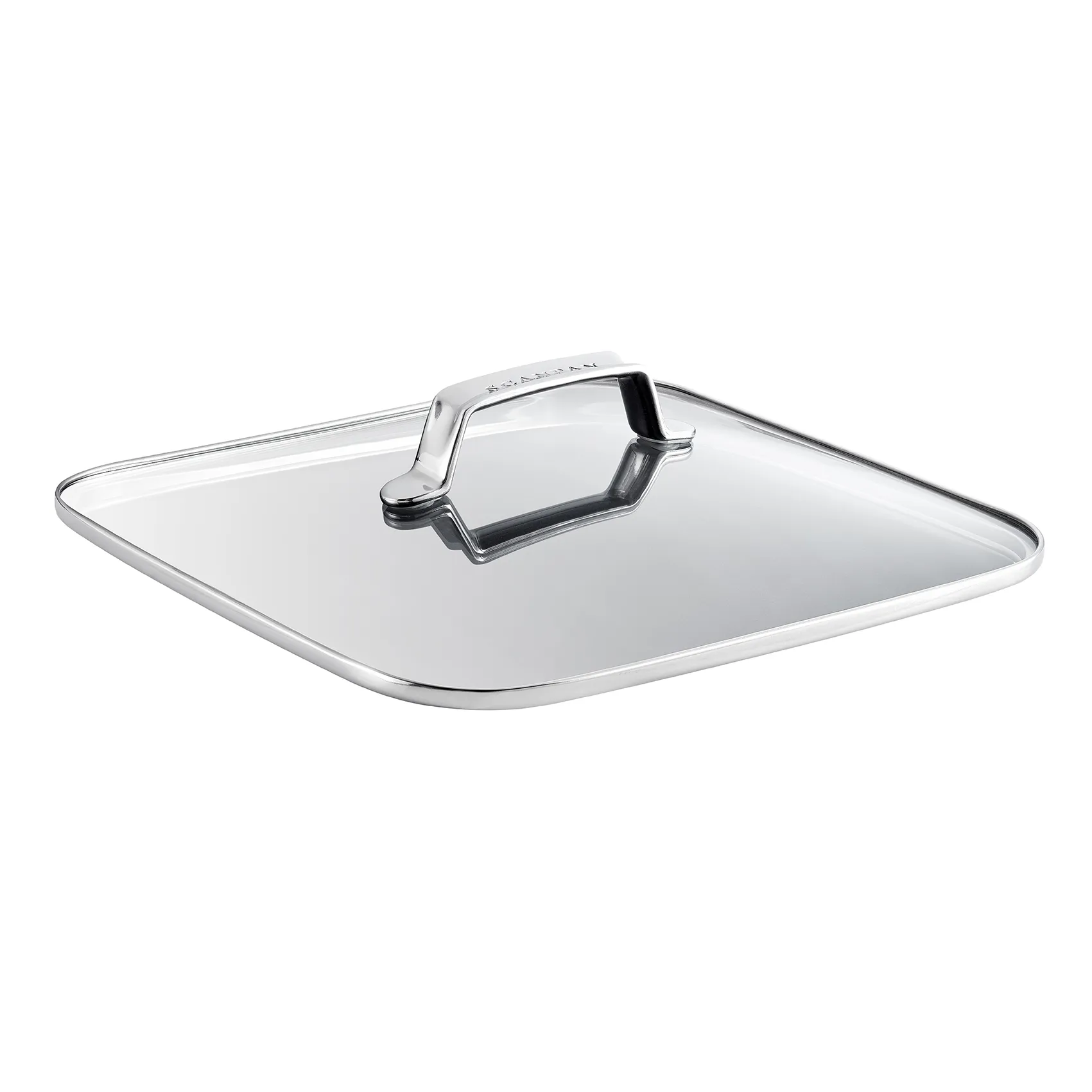 Scanpan TechnIQ glasslokk firkantett, 28x28 cm Scanpan