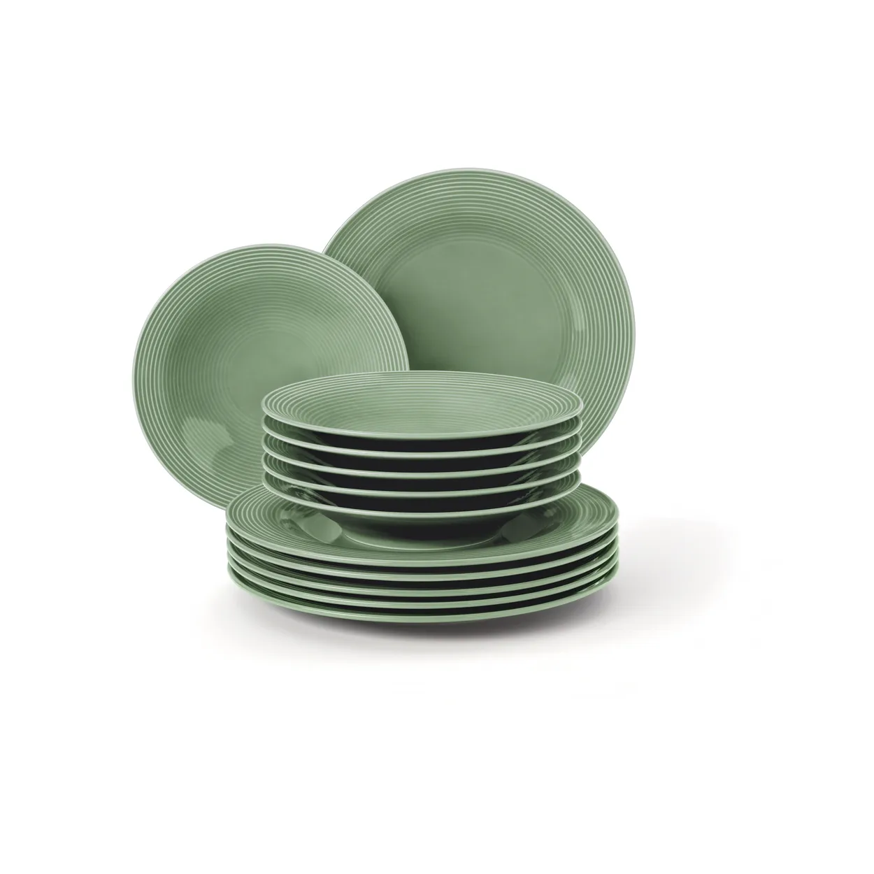 Seltmann Weiden Beat servisesett 12 deler Grønn