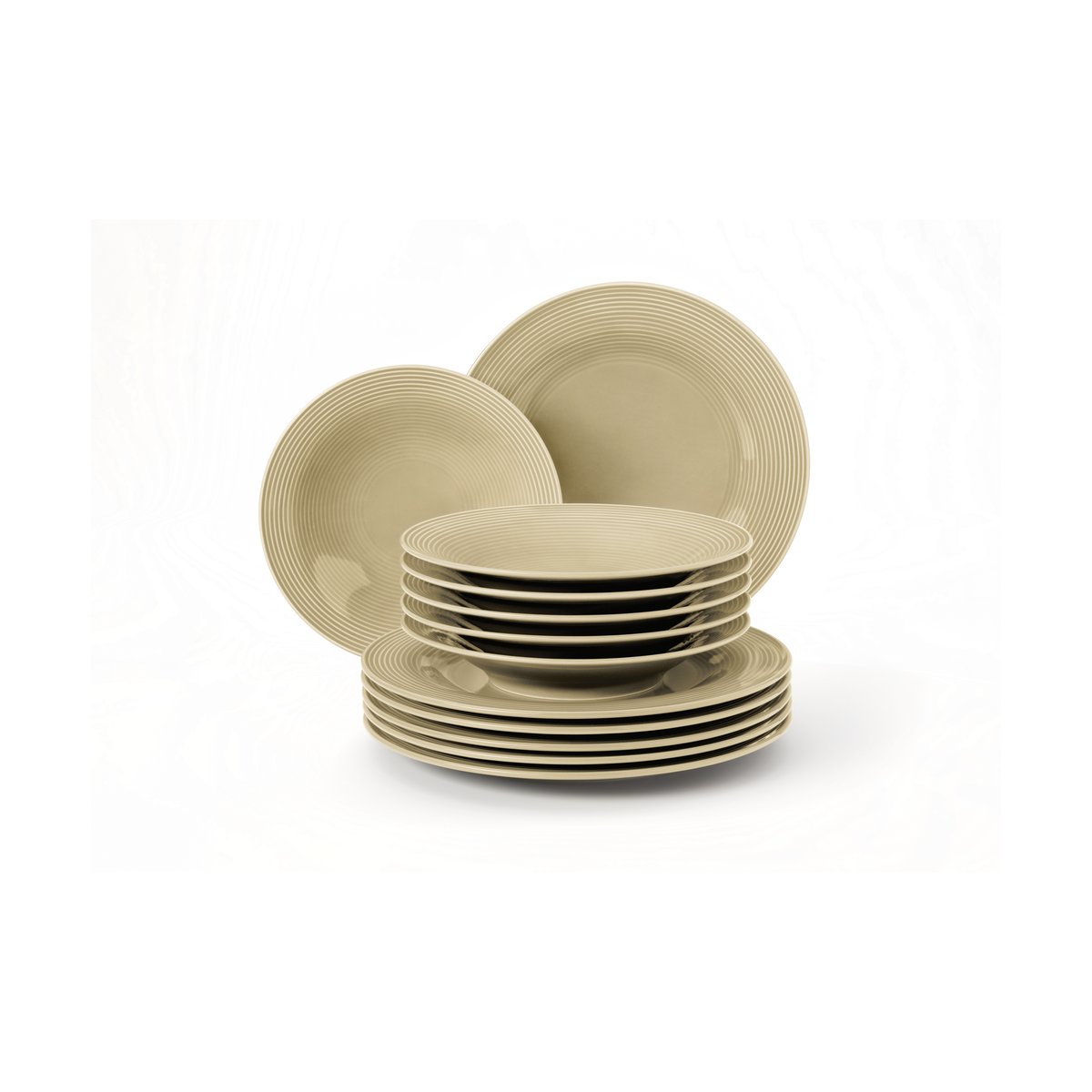Seltmann Weiden Beat servisesett 12 deler Sandbeige