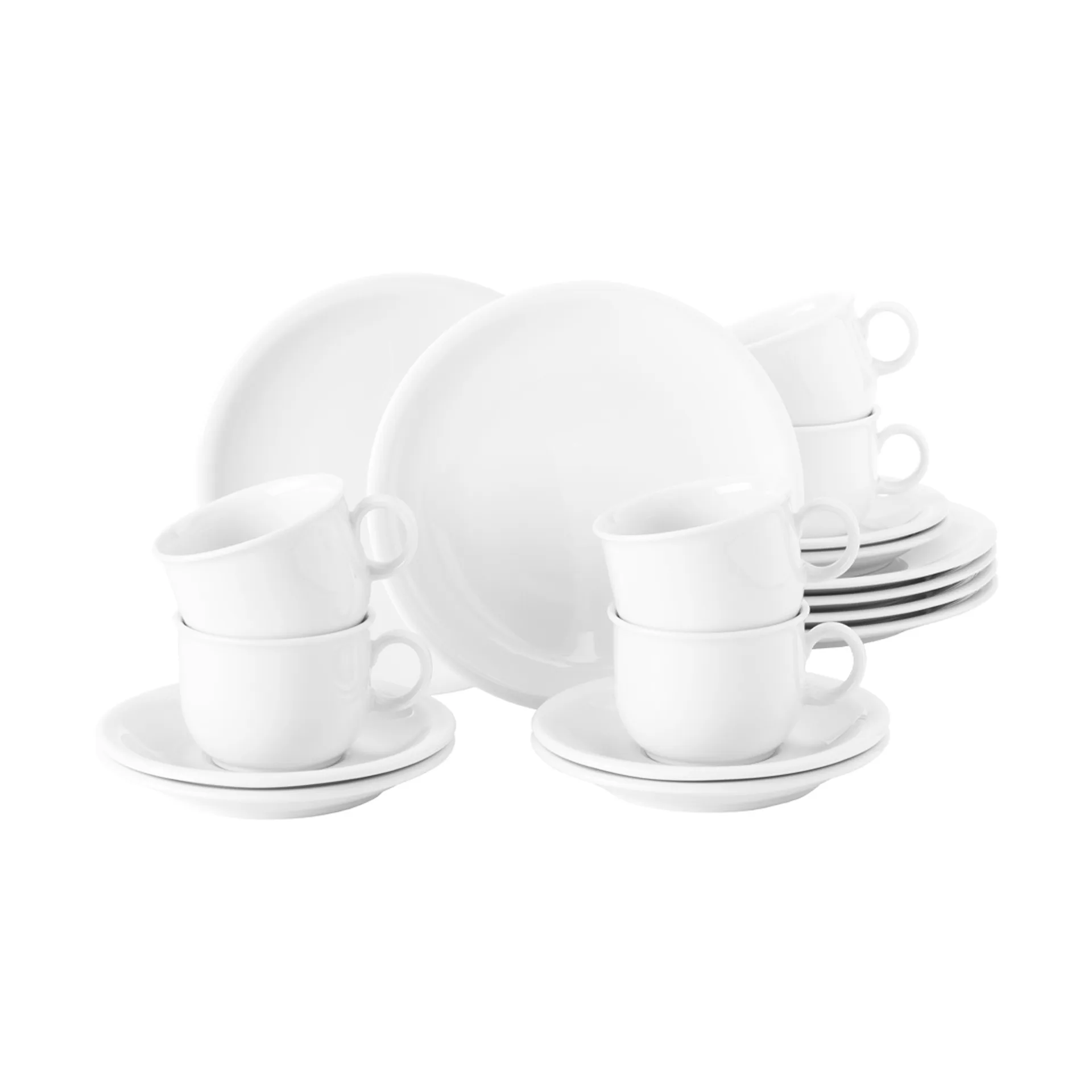 Compact kaffeservise 18 deler, Hvit Seltmann Weiden