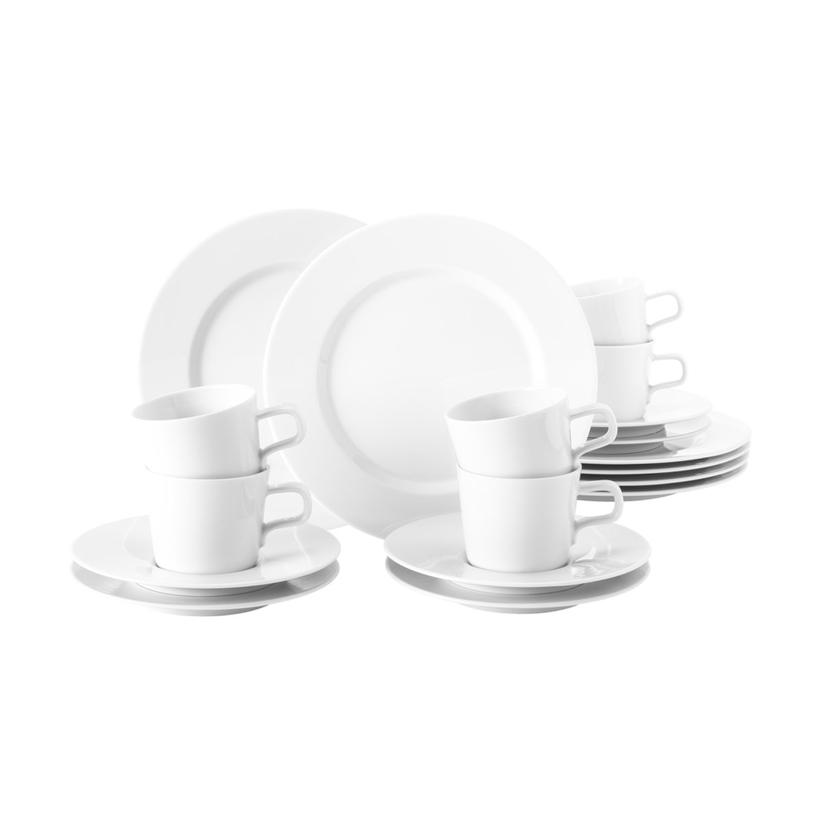 Seltmann Weiden No Limits kaffeservise 18 deler Hvit