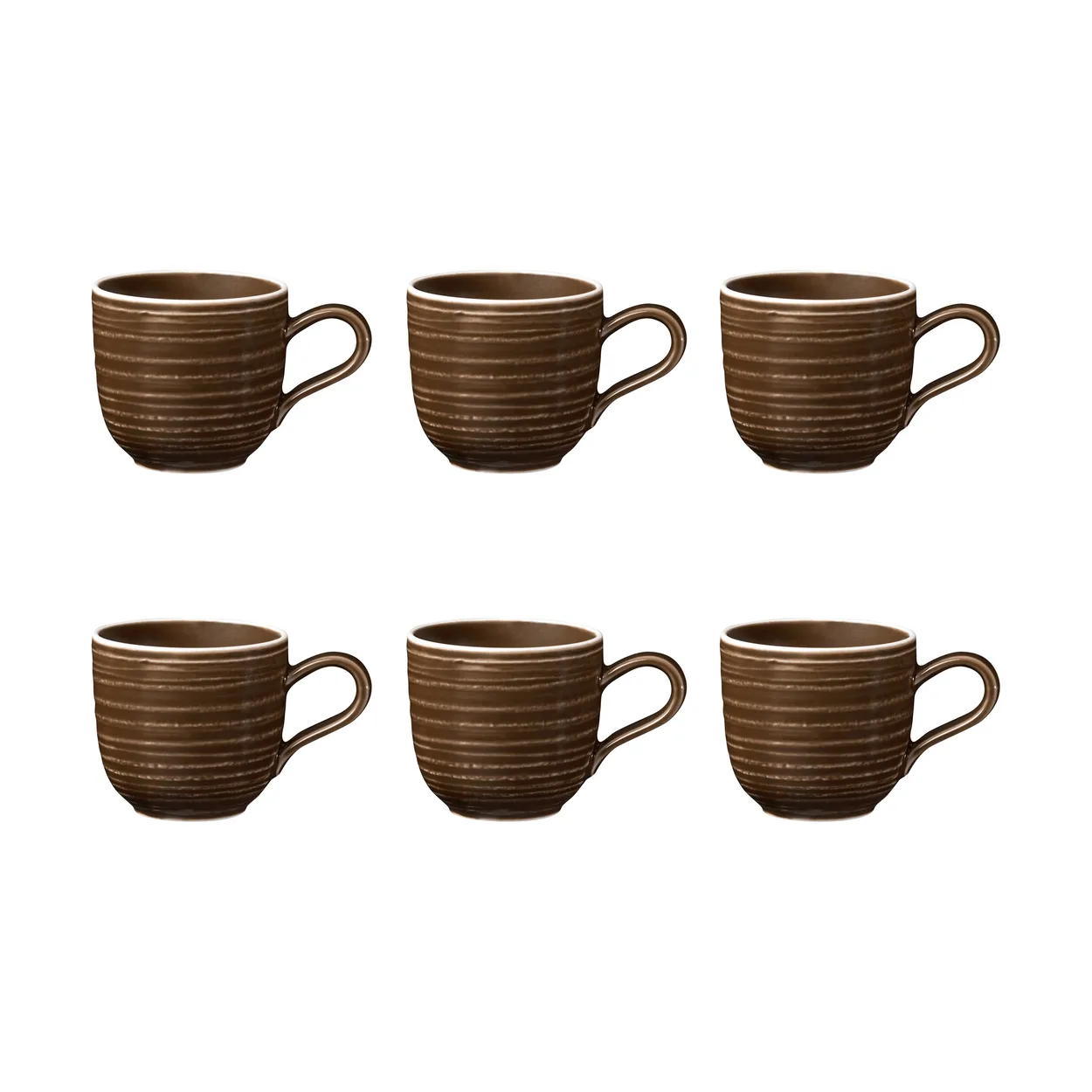 Seltmann Weiden Terra espressokopp 9 cl 6-pakning Earth Brown