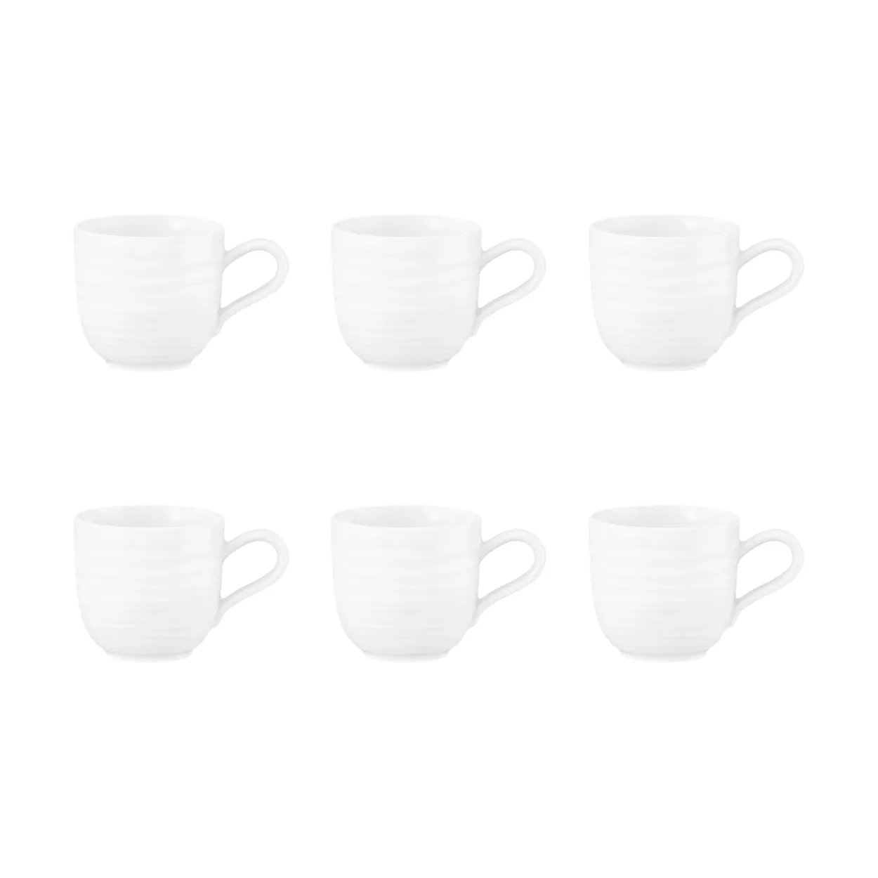 Seltmann Weiden Terra espressokopp 9 cl 6-pakning Hvit